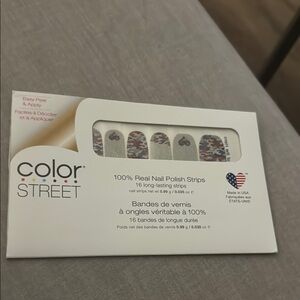 Color Street Heart of the Hero Nail Strips